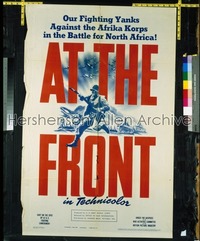 AT THE FRONT 1sh '43