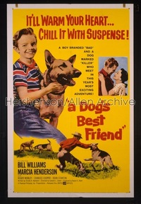 DOG'S BEST FRIEND 1sh '59