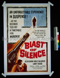 BLAST OF SILENCE 1sh '61