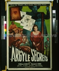 ARGYLE SECRETS 1sh '48