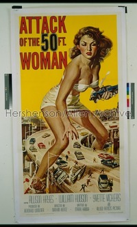 ATTACK OF THE 50 FT WOMAN ('58) 3sh '58