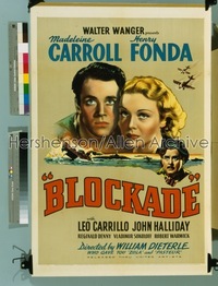 BLOCKADE ('38) 1sh '38