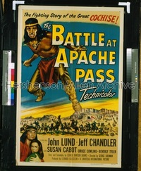 BATTLE AT APACHE PASS 1sh '52