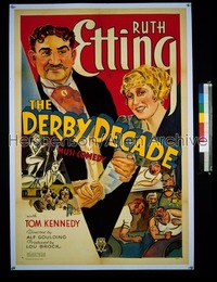 DERBY DECADE 1sh '34