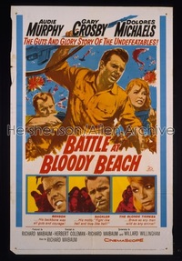 BATTLE AT BLOODY BEACH 1sh '61