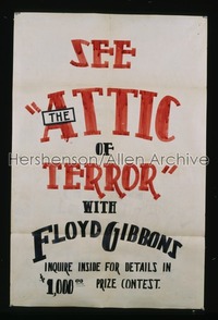 ATTIC OF TERROR 1sh '37