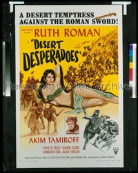 DESERT DESPERADOES 1sh '59