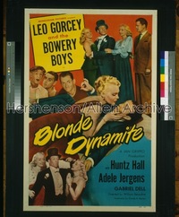 BLONDE DYNAMITE 1sh '50