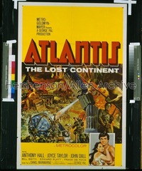 ATLANTIS THE LOST CONTINENT ('61) 1sh '61