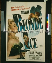 BLONDE ICE 1sh '48