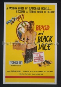 BLOOD & BLACK LACE 1sh '64