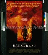 BACKDRAFT 1sh '90