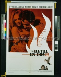 DEVIL IN LOVE 1sh '68