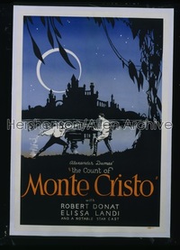 COUNT OF MONTE CRISTO ('34) 1sh '34