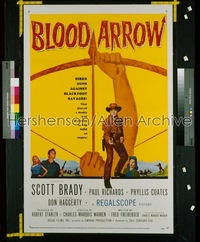 BLOOD ARROW 1sh '58