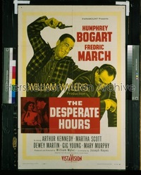 DESPERATE HOURS ('55) 1sh '55