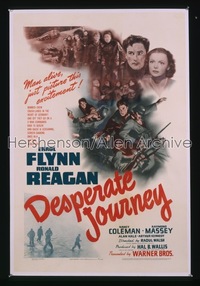 DESPERATE JOURNEY 1sh '42