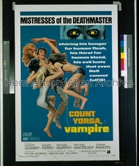 COUNT YORGA VAMPIRE 1sh '70