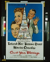 COUNT YOUR BLESSINGS 1sh '59