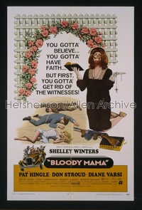 BLOODY MAMA 1sh '70