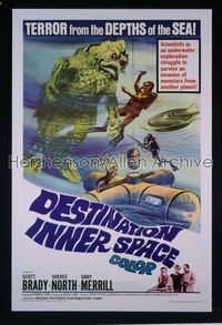 DESTINATION INNER SPACE 1sh '66