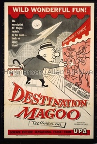 DESTINATION MAGOO 1sh '54