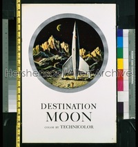 DESTINATION MOON pressbook '50