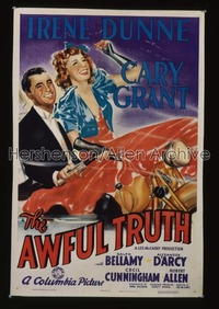 AWFUL TRUTH ('37) 1sh '37