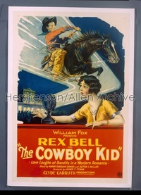 COWBOY KID 1sh '28