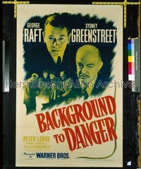 BACKGROUND TO DANGER 1sh '43