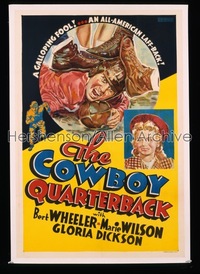 COWBOY QUARTERBACK 1sh '39