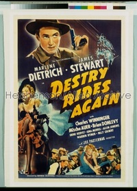 DESTRY RIDES AGAIN ('39) style B 1sh '39