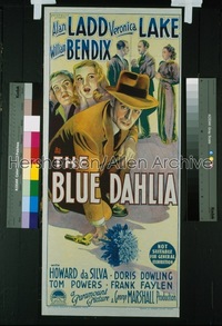 BLUE DAHLIA Aust daybill '46