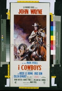 COWBOYS Italian locandina '72