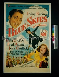 BLUE SKIES ('46) 1sh '46