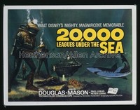 20,000 LEAGUES UNDER THE SEA ('55) British quad '55