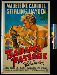 BAHAMA PASSAGE 1sh '41