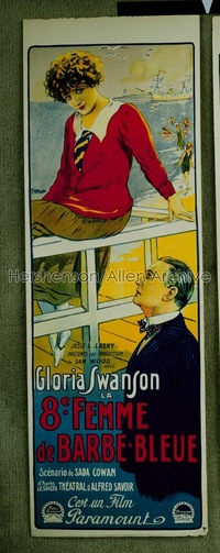 BLUEBEARD'S 8th WIFE ('23) French door panel '23