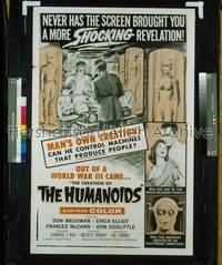 CREATION OF THE HUMANOIDS 1sh '62