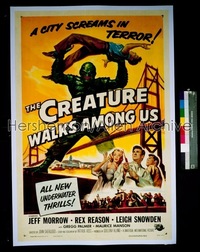 CREATURE WALKS AMONG US 1sh '56