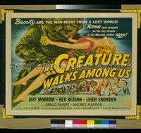 CREATURE WALKS AMONG US style B 1/2sh '56