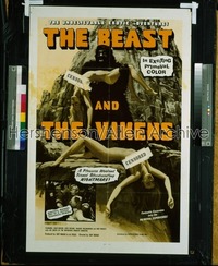 BEAST & THE VIXENS 1sh '85