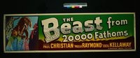 BEAST FROM 20,000 FATHOMS paper banner '53