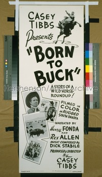 BORN TO BUCK insert '68