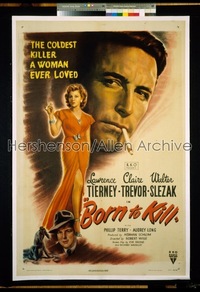 BORN TO KILL ('46) 1sh '46