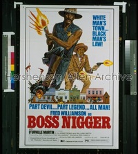 BOSS NIGGER 1sh '75