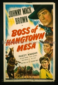 BOSS OF HANGTOWN MESA 1sh '42