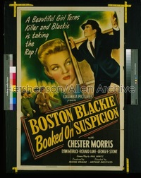 BOSTON BLACKIE BOOKED ON SUSPICION 1sh '45