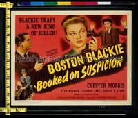 BOSTON BLACKIE BOOKED ON SUSPICION LC '45