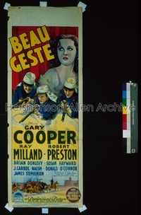 BEAU GESTE ('39) Aust daybill '39